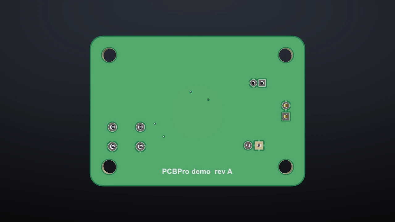 The 555 board from the bottom
